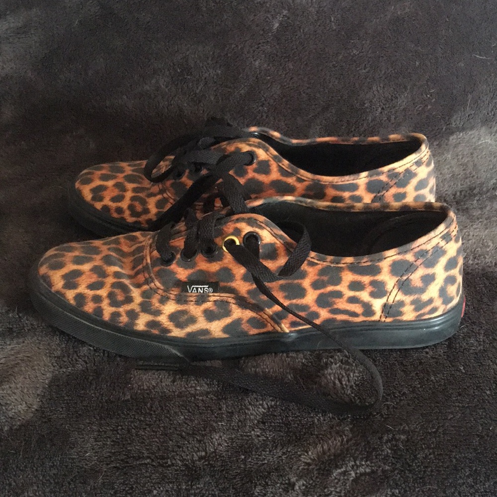 Cheetah Print Vans